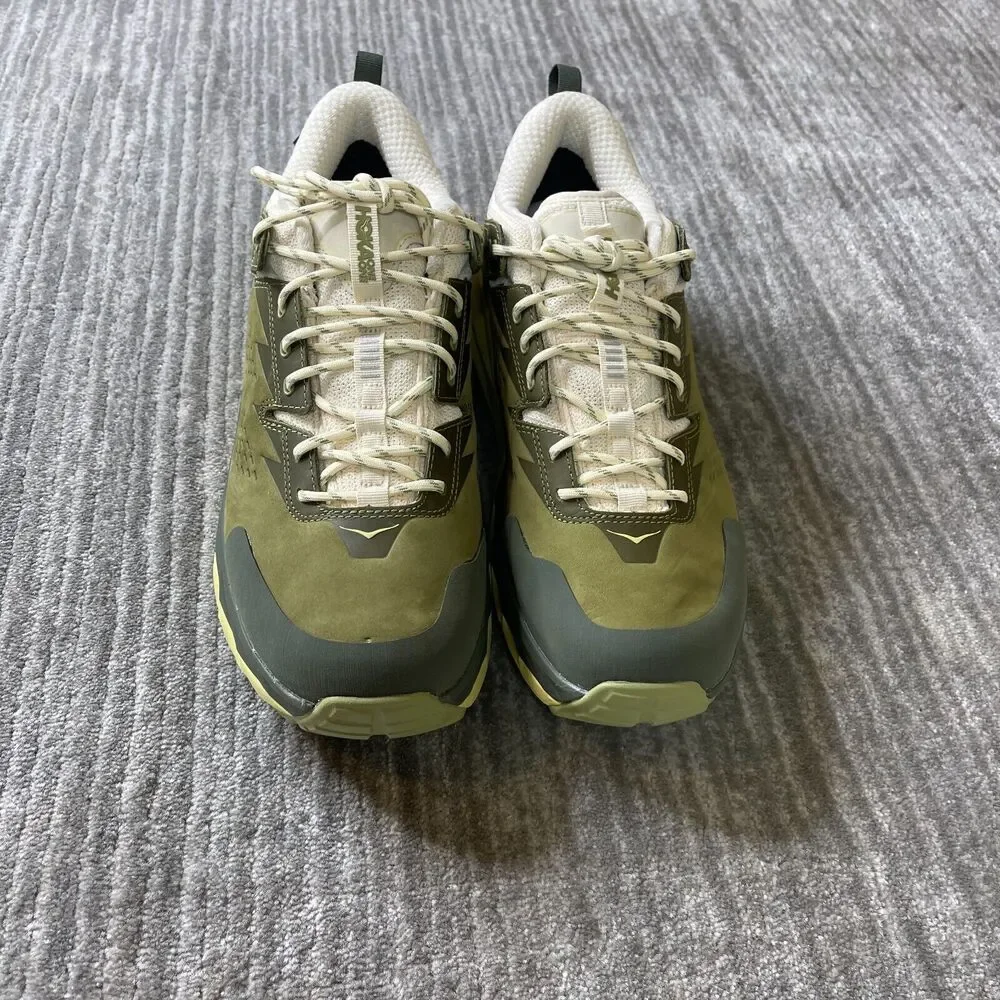 Hoka One One Kaha Low Mens 11 Fennel Eggnog Shoes Hiking 1123114-FNN GTX Outdoor - Picture 4 of 11